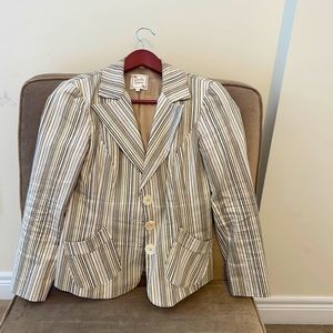 Nanette Lepore pinstriped blazer